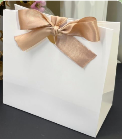Holiday packaging- gold bow