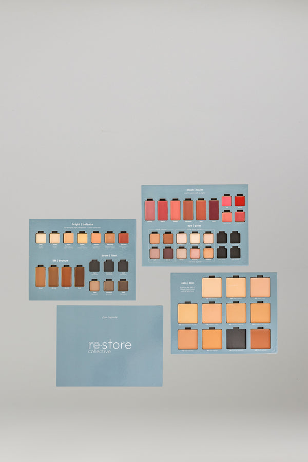 Filled pro capsule – complete professional makeup palette