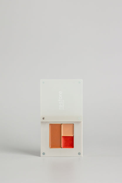 bronze + brighten + blush go capsule