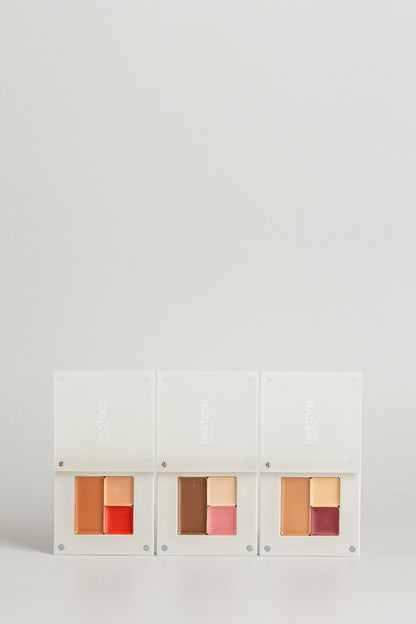 Go capsule bundle – mini travel makeup kit by Restore Collective